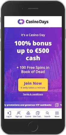 Casino days mobile app 